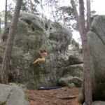 Escalade en foret de Fontainebleau