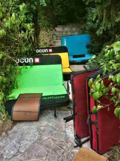 Crashpads LogisFontainebleau escalade Bleau